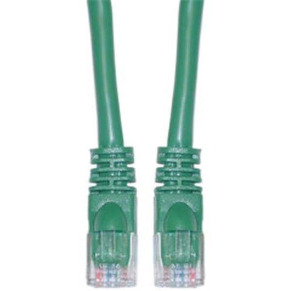 Cable Wholesale CableWholesale 10X8-05175 Cat6 Green Ethernet Patch Cable  Snagless Molded Boot  75 foot 10X8-05175